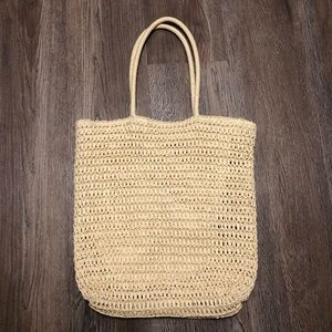 Straw Beach Bag